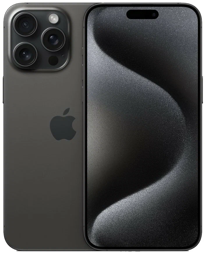 Apple iPhone 15 Pro Max, 512 ГБ, черный титан, eSIM